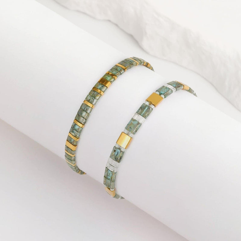 Set Elna - Pulseras Miyuki