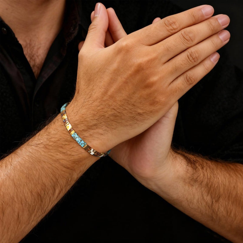 Kia - Bracelet de perles (Pour Lui)