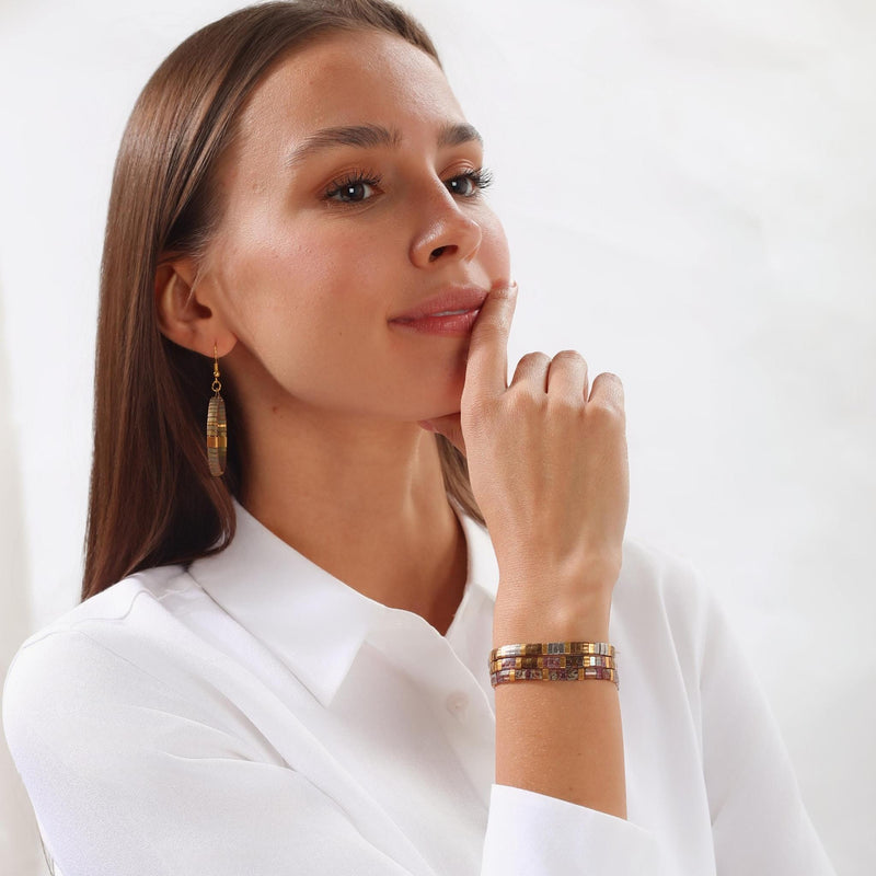 Parure Odette - Bracelet de perles