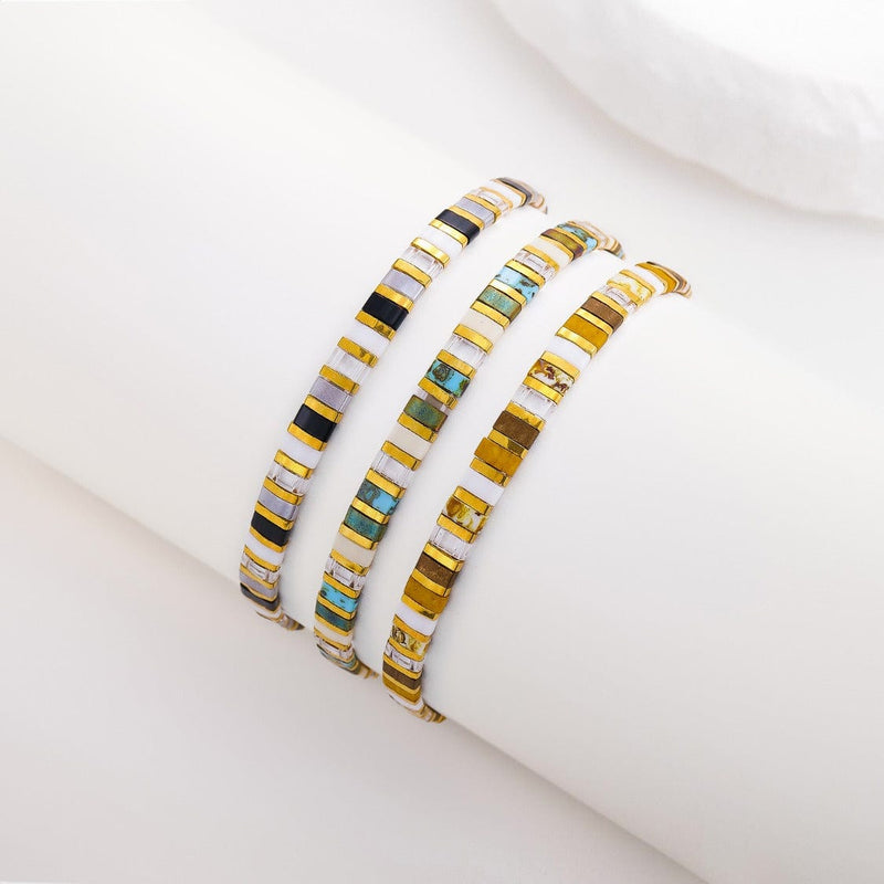 Parure Liana - Bracelets de perles