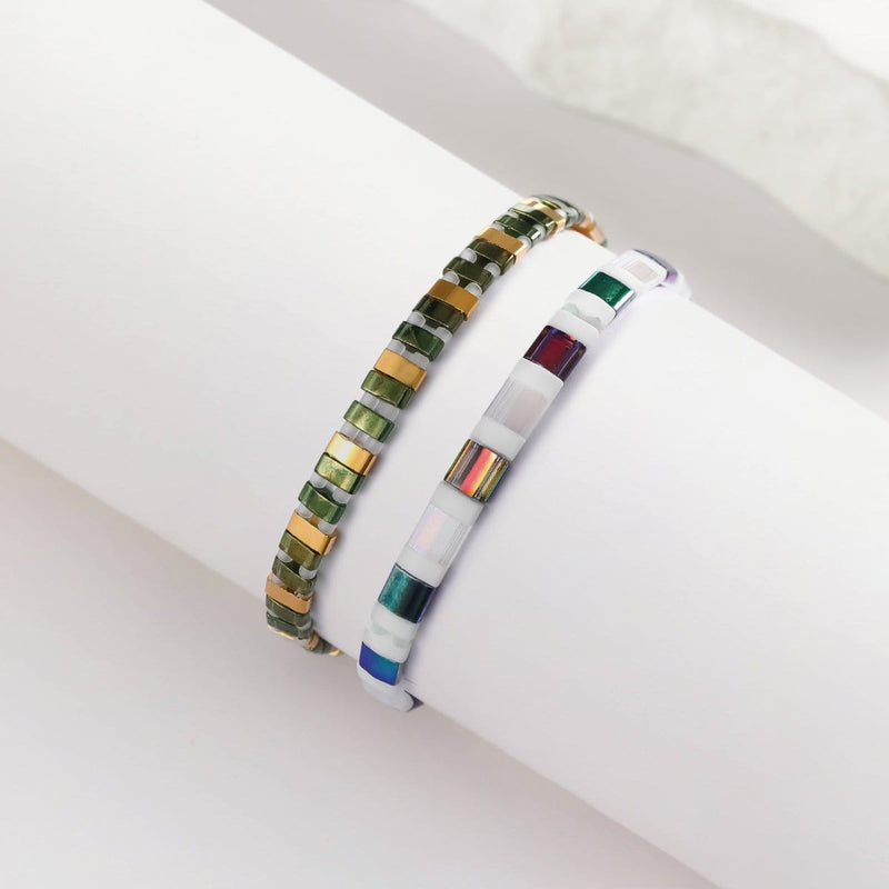 Parure Petra - Bracelets de perles