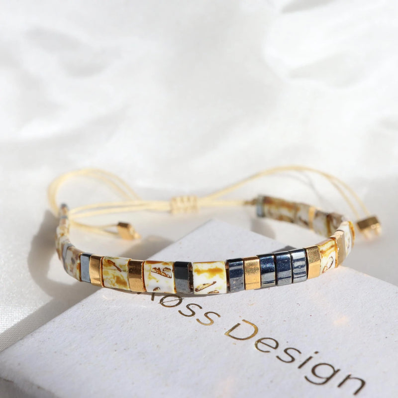 Kasha Set - Pulseiras de pérolas