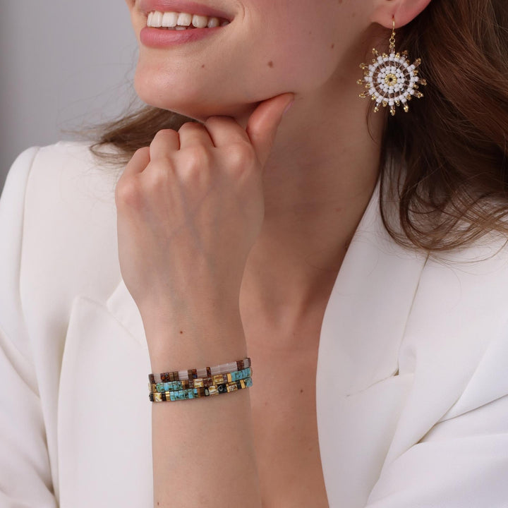 Set Jeanne - Pulseras miyuki