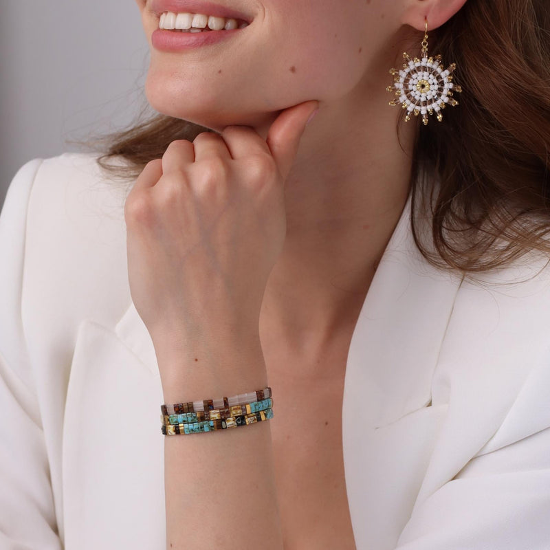 Set Jeanne - Pulseras miyuki