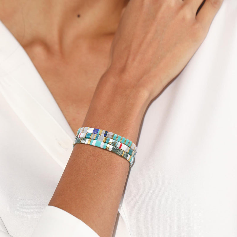 Set Elina – Pulseras Miyuki