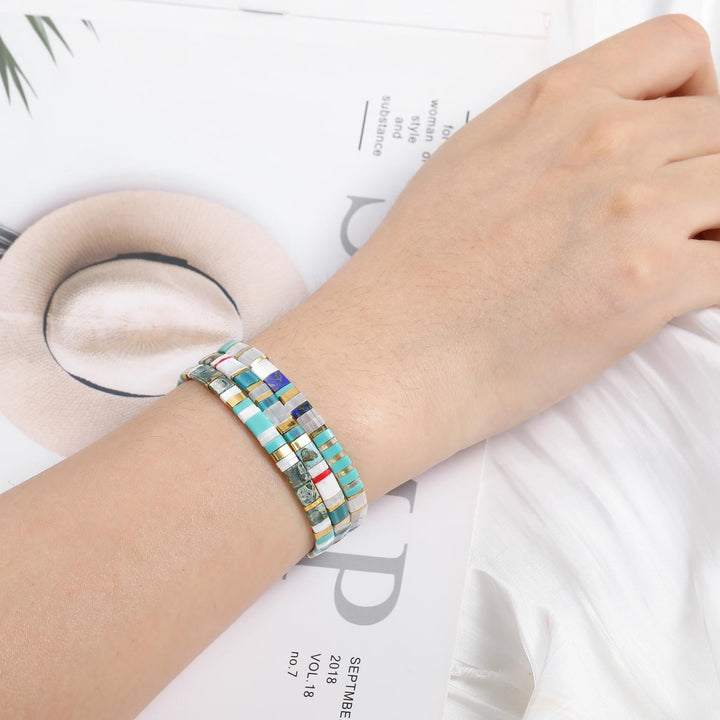 Set Elina – Pulseras Miyuki