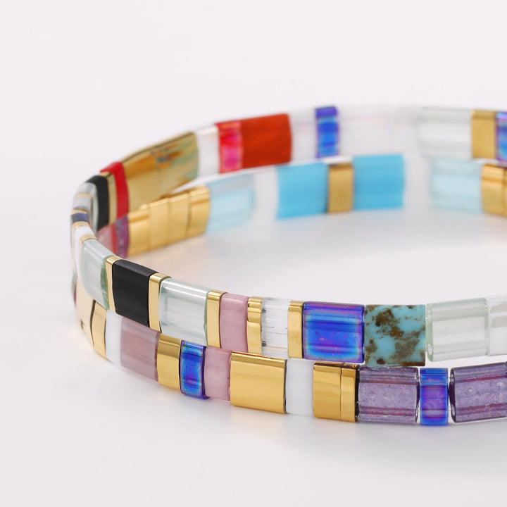 Gia Set - Beaded bracelets