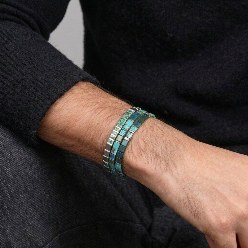 Parure Esmira - vue détaillée des perles Miyuki japonaises