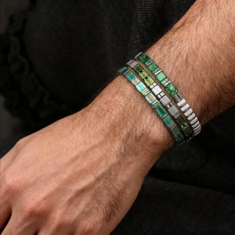 Parure Alenia - Køss Design bracelet de perles colorées fait main photo 7