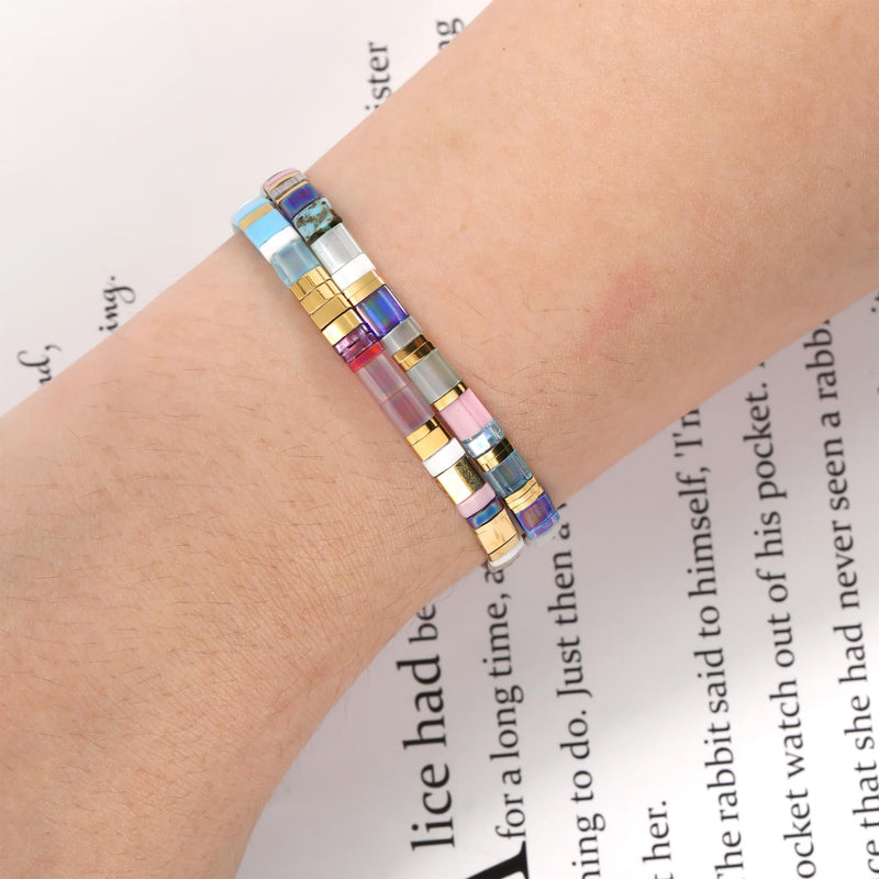 Gia Set - Beaded bracelets