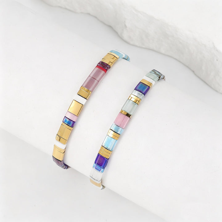 Gia Set - Beaded bracelets