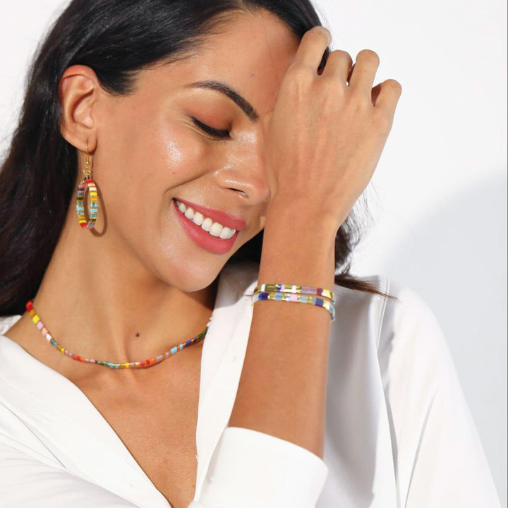 Gia Set - Beaded bracelets