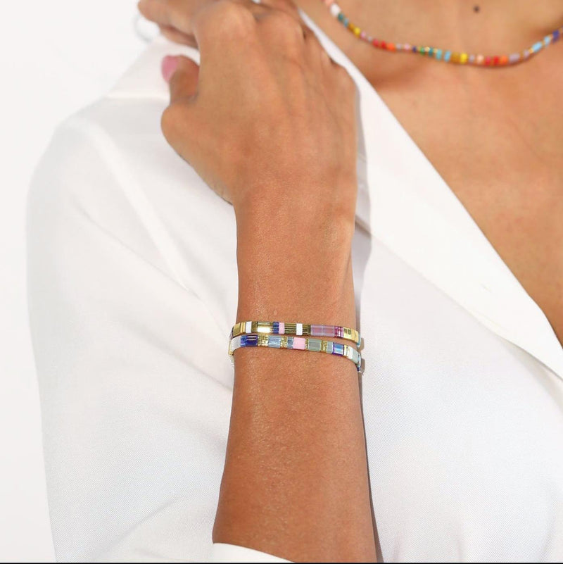 Gia Set - Beaded bracelets