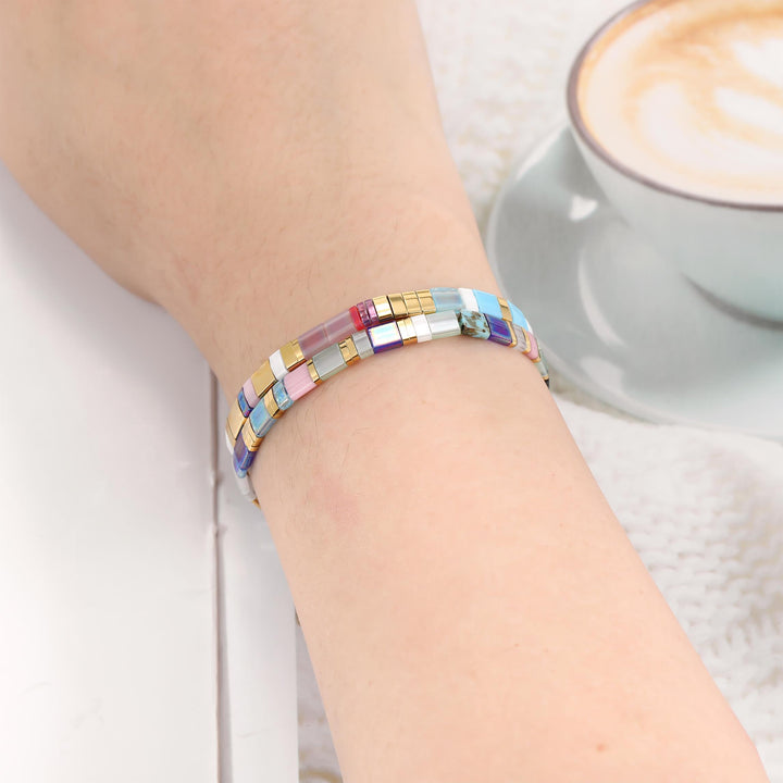 Gia Set - Beaded bracelets