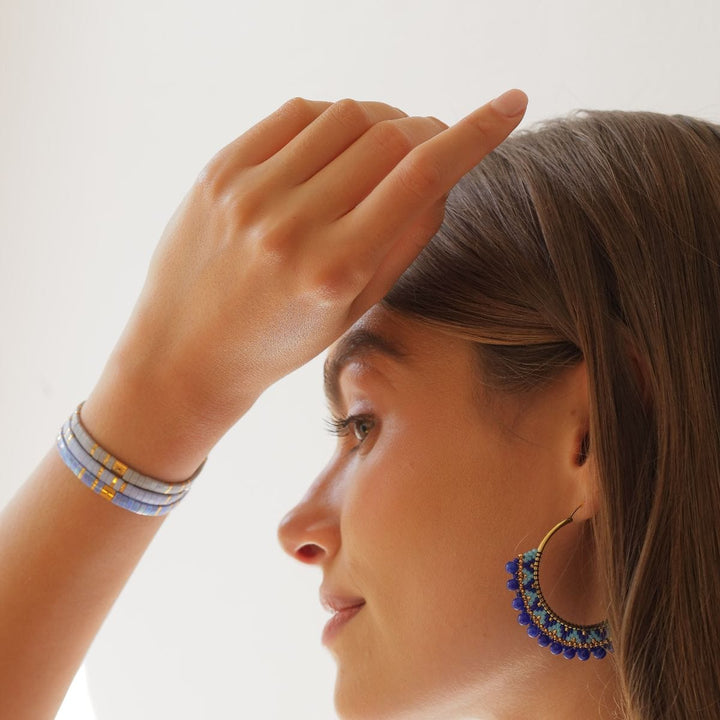 Ensemble Clia (Parure et boucles d'oreilles Clia)