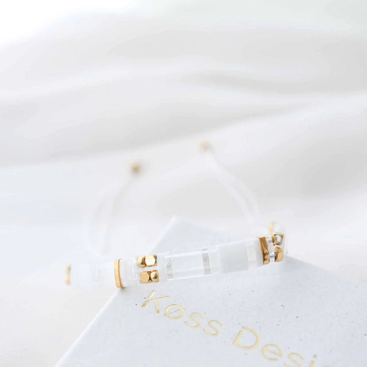 Parure Lily - Bracelet de perles