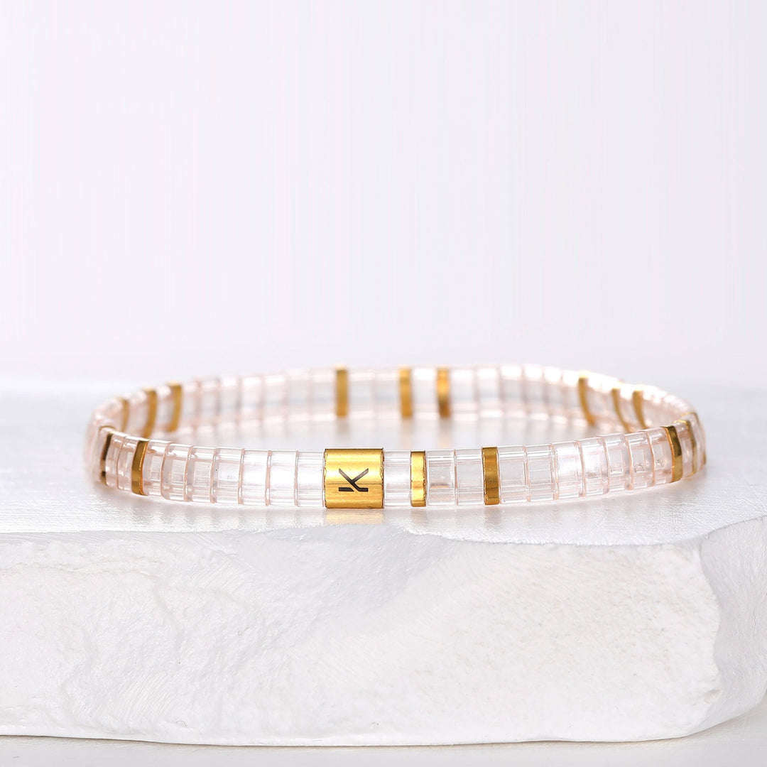 Alix - Bracelet de perles - bracelet de perles colorées fait main en perles Miyuki par Køss Design