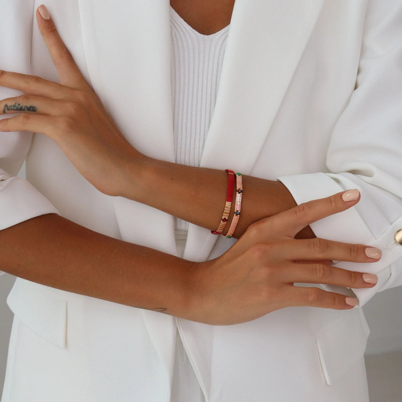 Capucine - Bracelet de perles