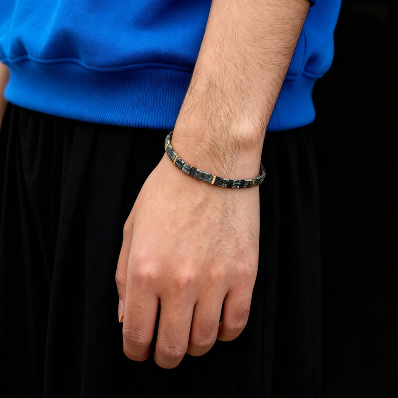 Elia - Bracelet de perles (Pour Lui)