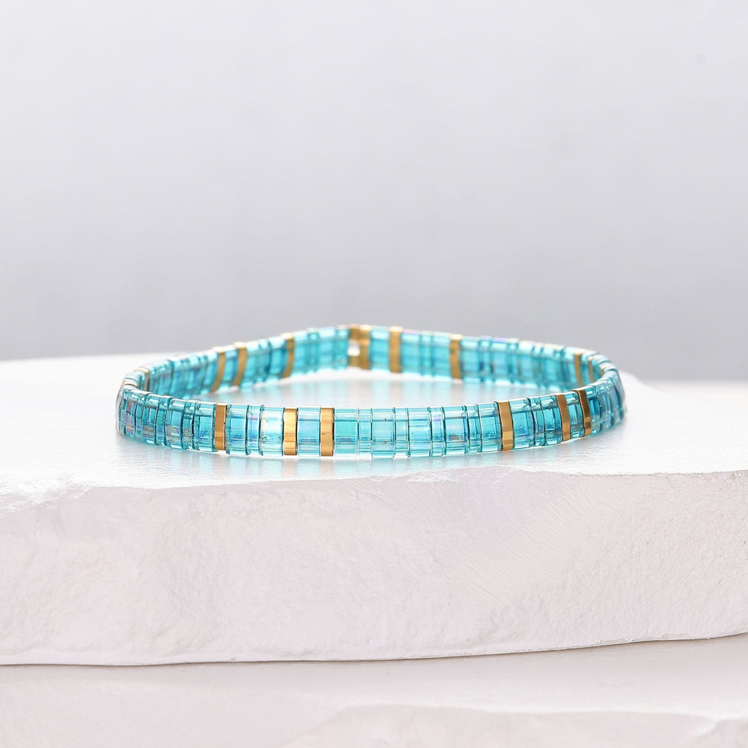 Marine - Bracelet de perles