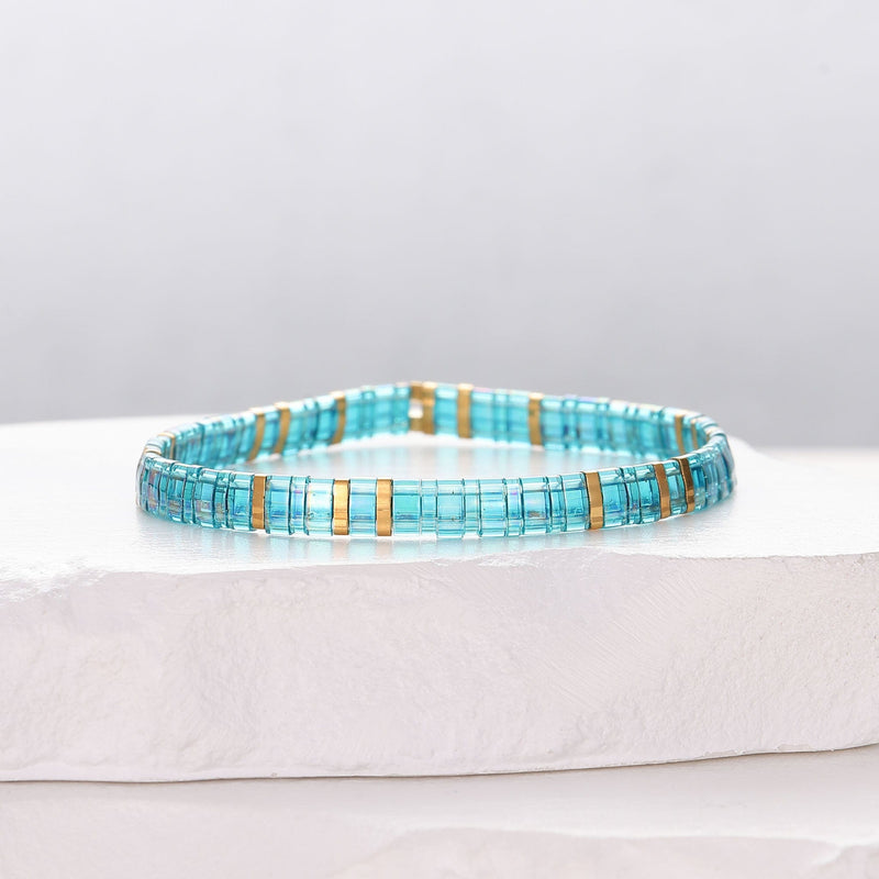 Marine - Bracelet de perles