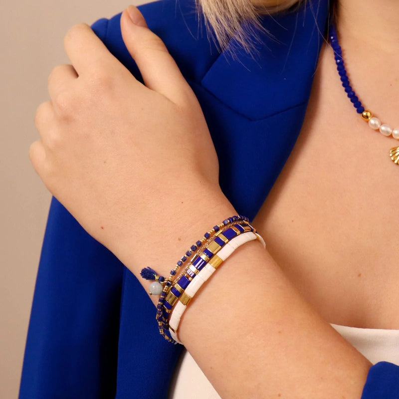 Parure Fidji - Bracelets de perles