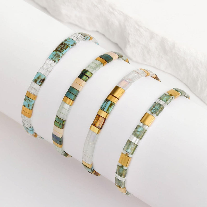 Parure Le Morne - Bracelets de perles