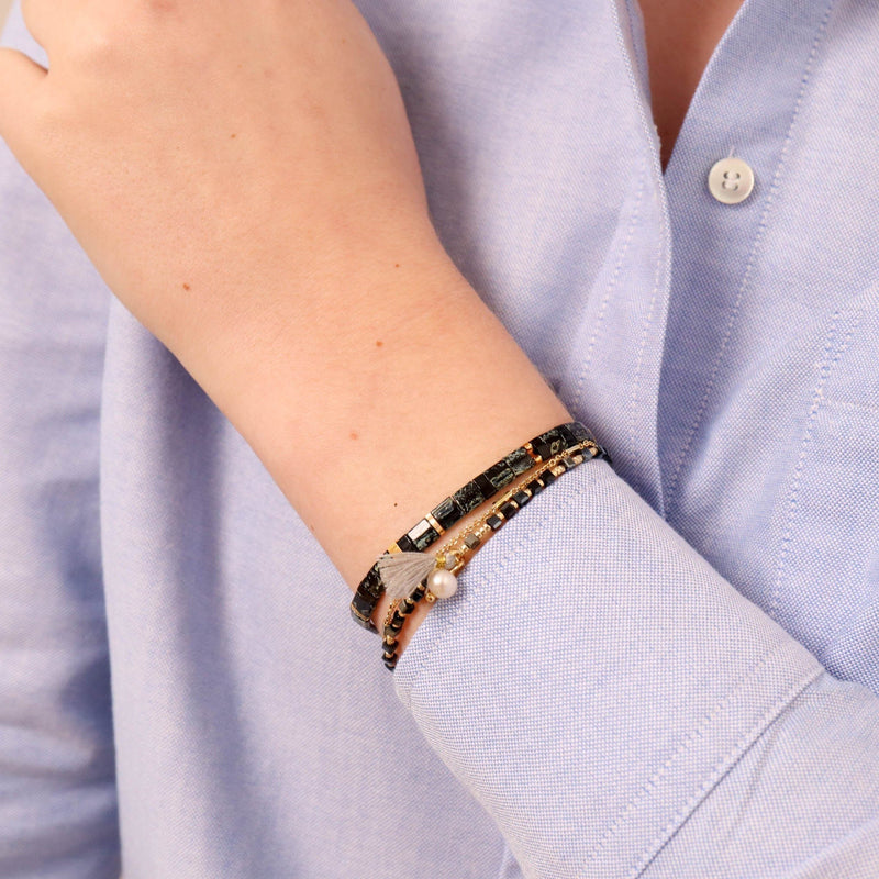 Parure Maya - Bracelets de perles