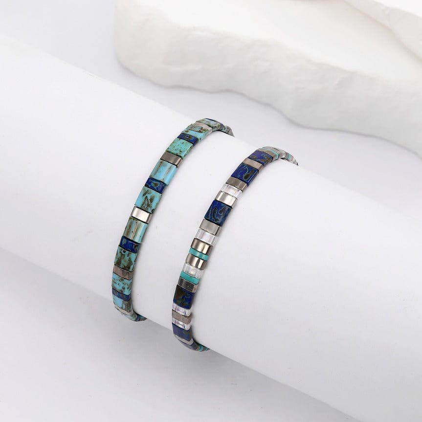 Parure Nerina - Bracelets de perles