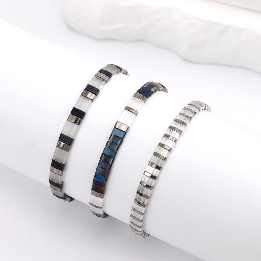 Parure Adela - Bracelets de perles - bracelet de perles fait main en perles Miyuki par Køss Design