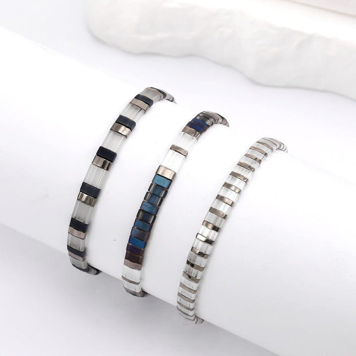 Parure Adela - Bracelets de perles - bracelet de perles fait main en perles Miyuki par Køss Design