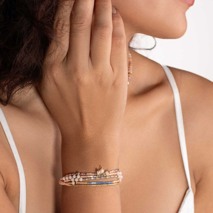 Parure Beryl - Køss Design bracelets perles plates fait main photo 7