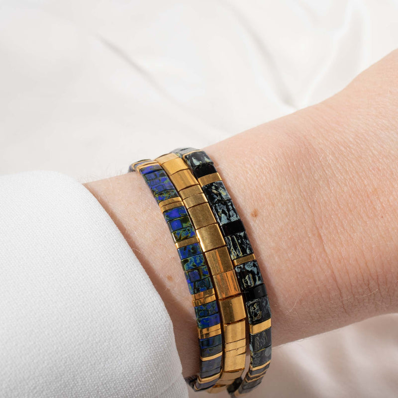 Parure Eclipse - Bracelets de perles