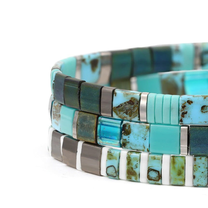 Parure Esmira - Bracelets de perles