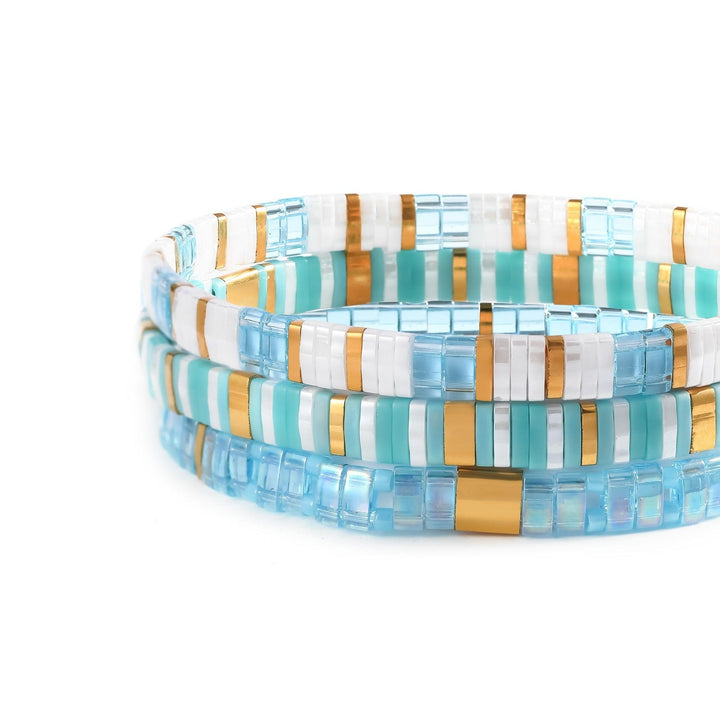 Parure Ingrid - Bracelets de perles