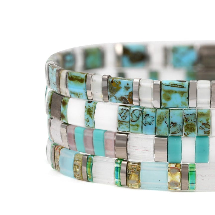 Parure Orina - Bracelets de perles