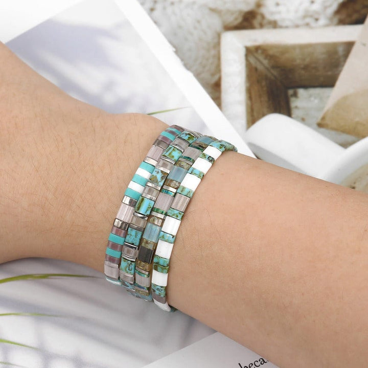 Parure Orina - Bracelets de perles