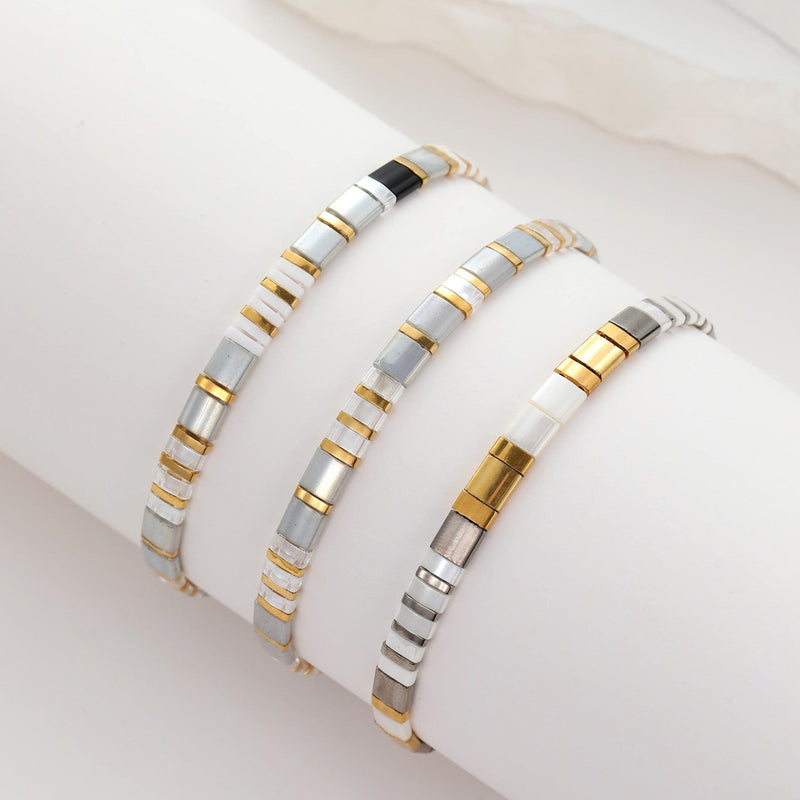 Parure Stars - Bracelets de perles