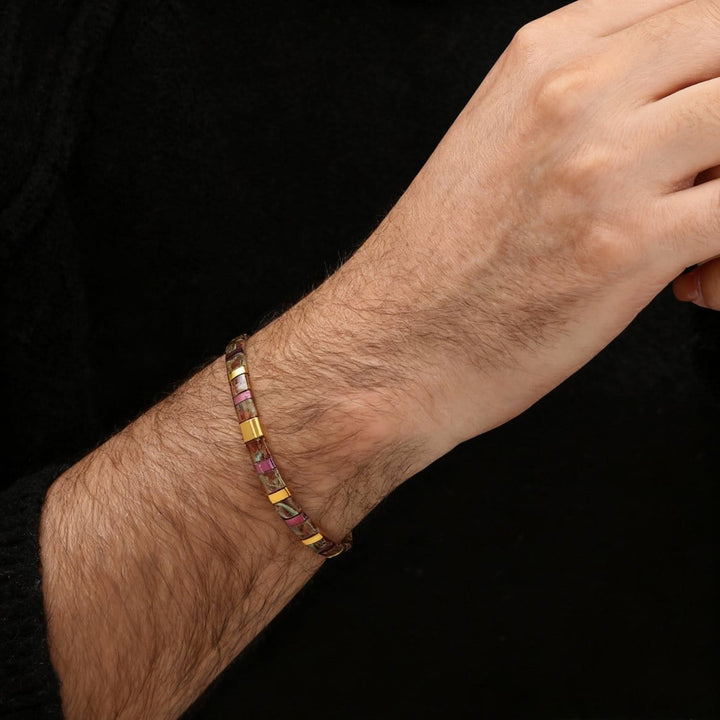 Nadia - Bracelet de perles (Pour Lui)