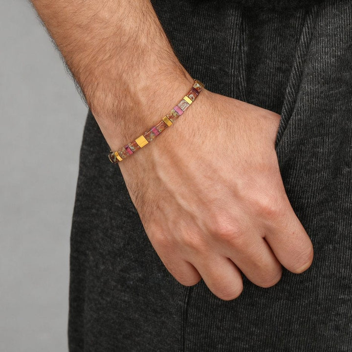 Nadia - Bracelet de perles (Pour Lui)