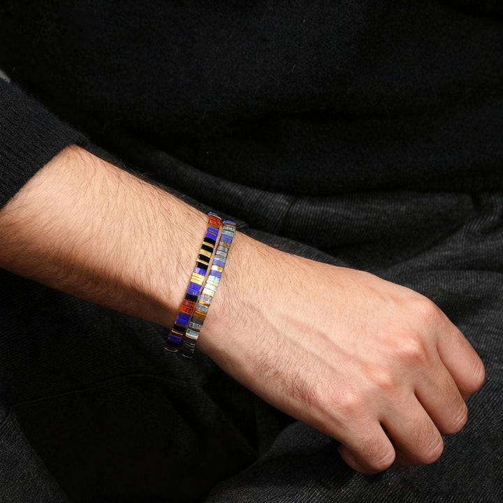 Parure Aurore - Bracelets de perles (Pour Lui)