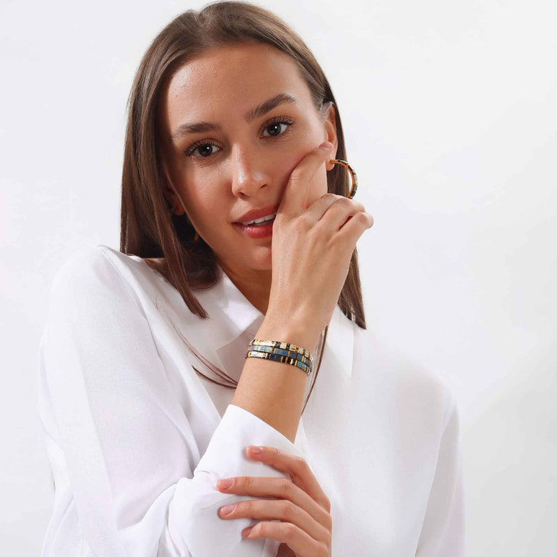 Parure Cassandra - Bracelets de perles