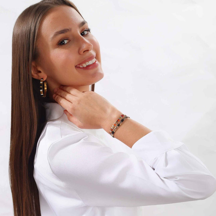 Parure Sabine - Bracelet de perles