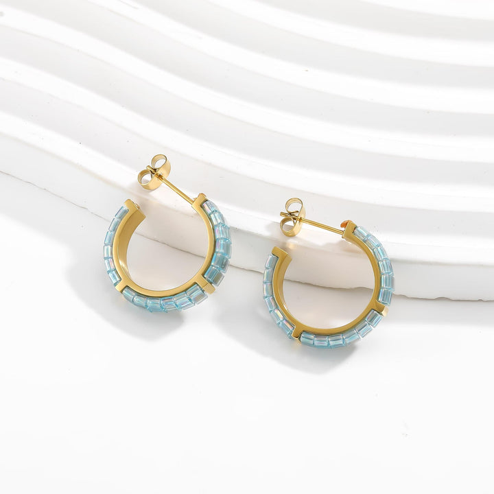Marina - March Birthstone Earrings