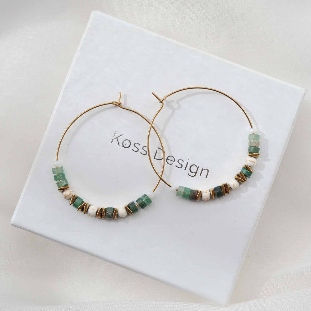 Nil - Boucles d'oreilles créoles