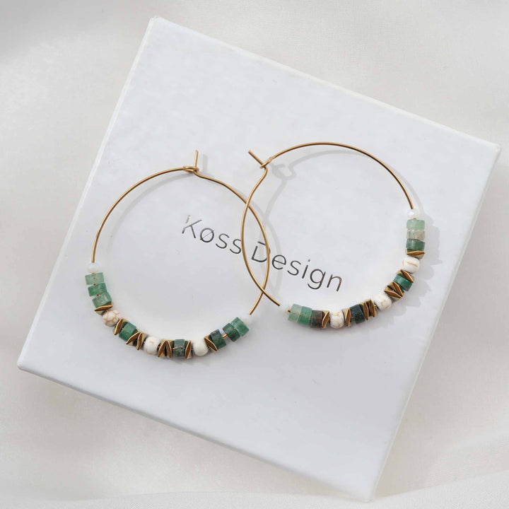 Nil - Boucles d'oreilles créoles