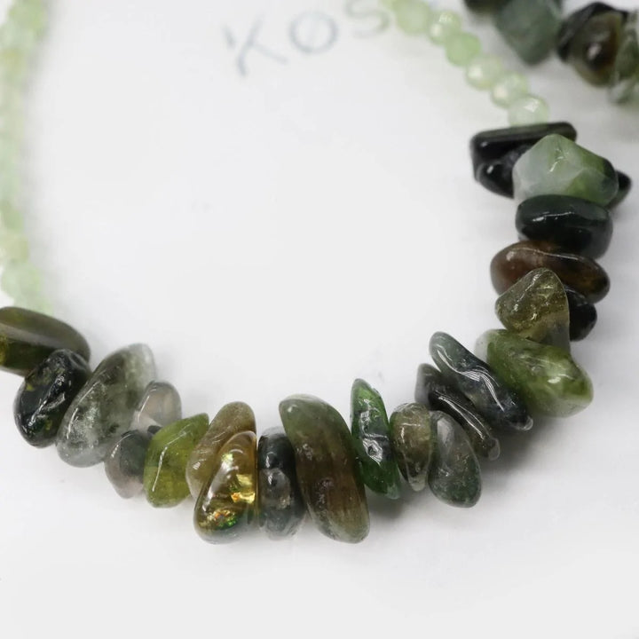 Sophie - Boucles d'oreilles Malachite