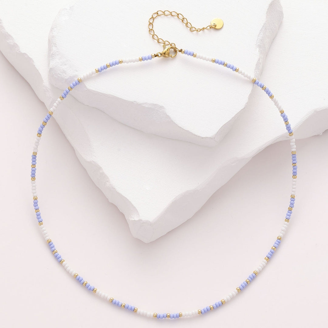 Azur - Collier de pierres