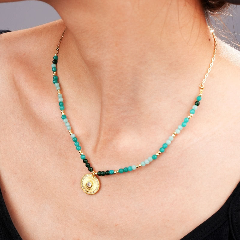 Sanne - Collier de pierres