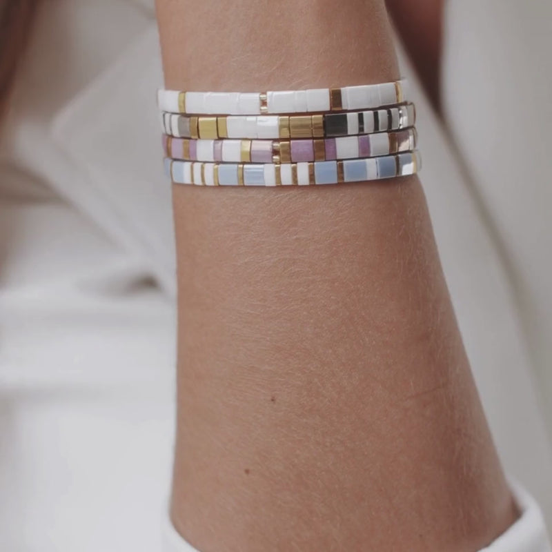 Set Pastel - Pulsera miyuki 